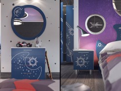 Habitación de los niños "Galaxy"