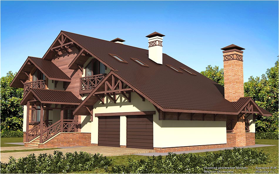 imagen de Proyecto de casa en Chernigov en 3d max vray 1.5