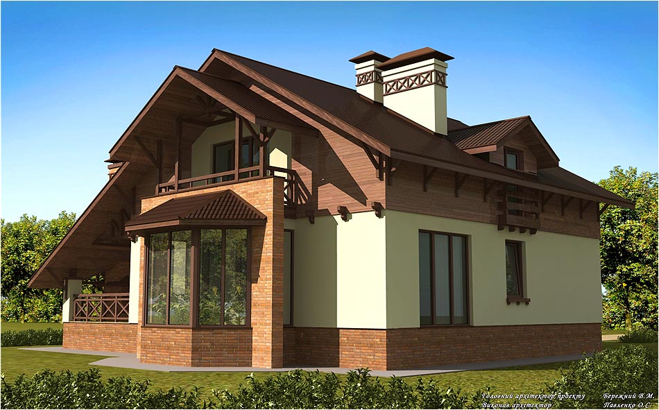 imagen de Proyecto de casa en Chernigov en 3d max vray 1.5