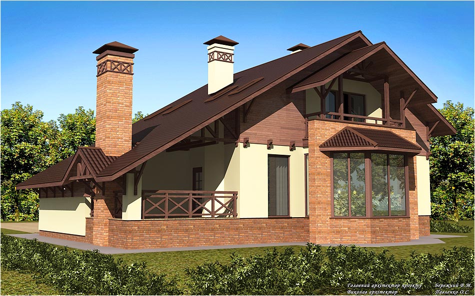 imagen de Proyecto de casa en Chernigov en 3d max vray 1.5