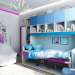 Design of children's interior in the style of "Frozen" in Chernigov