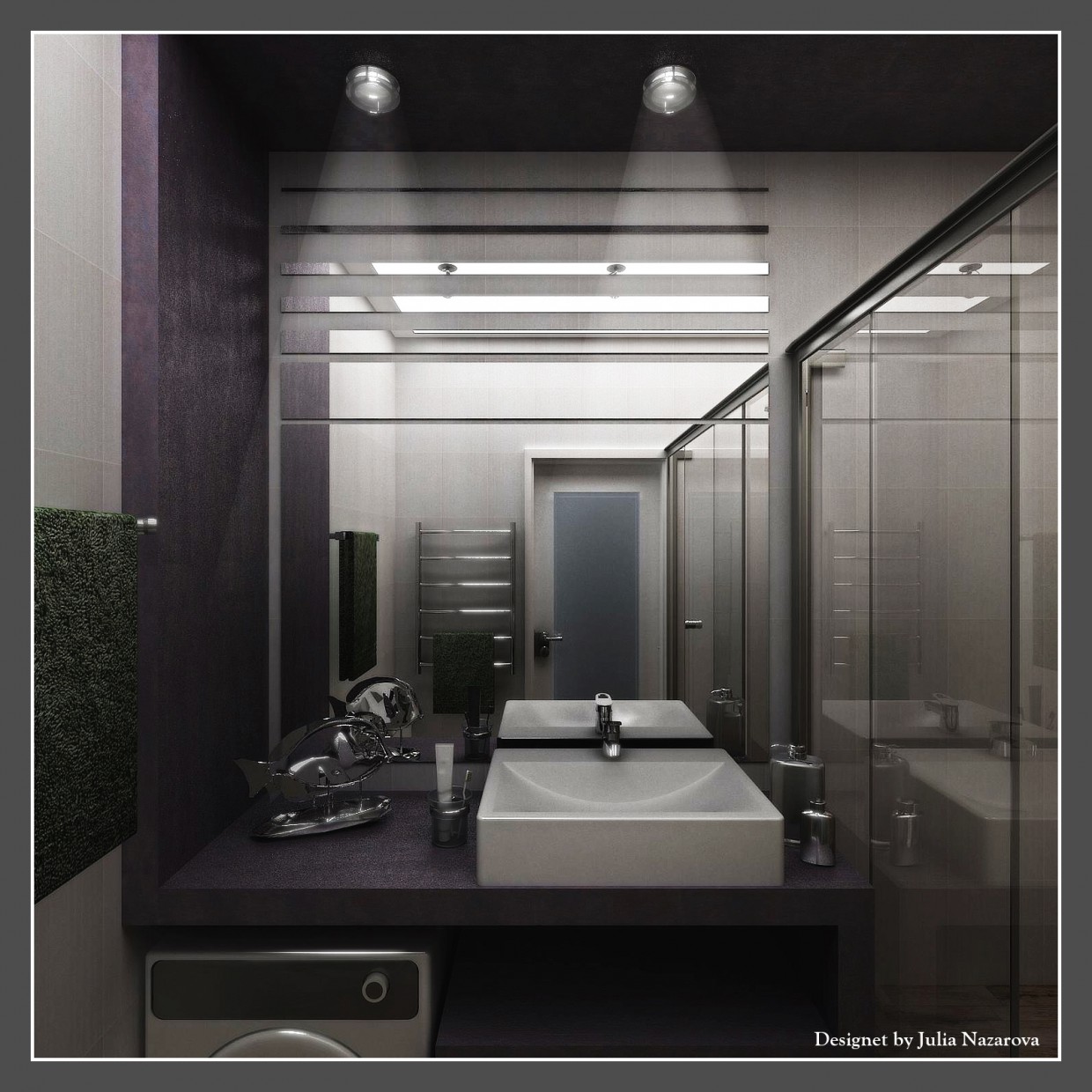 Bathroom. in 3d max vray 2.5 image