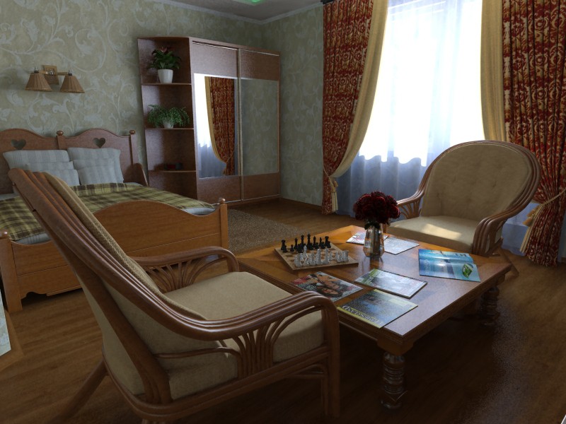 Room in 3d max vray resim