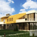 imagen de casa de campo en 3d max corona render