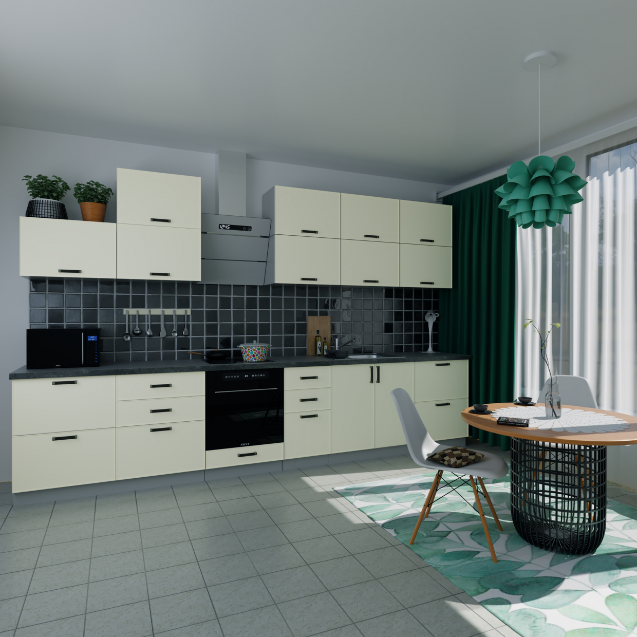 Cozinha em Blender cycles render imagem