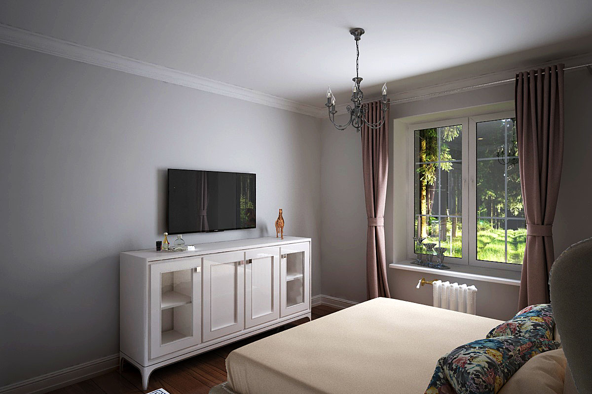 imagen de Dormitorio en 3d max vray 2.5