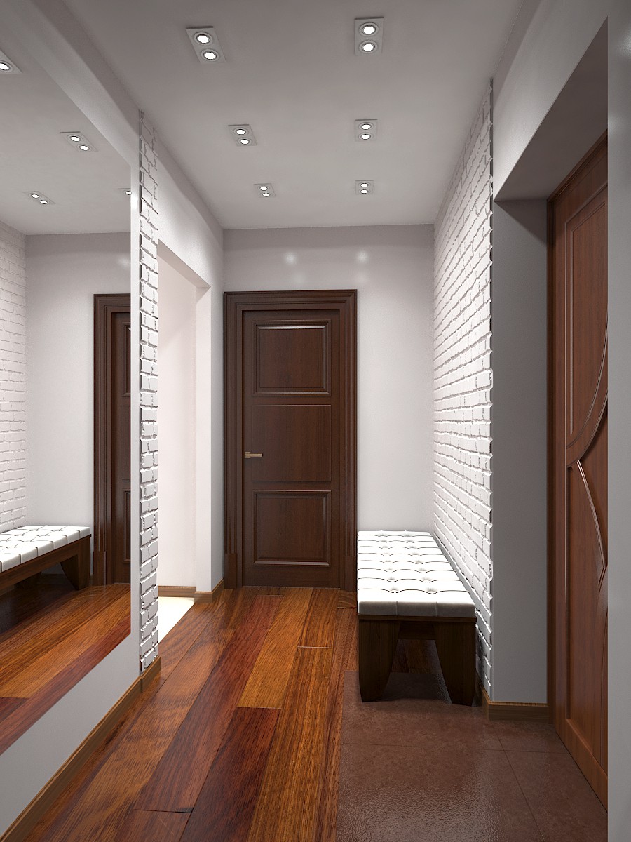 corridor in 3d max vray image