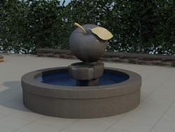 Brunnen "Apfel"