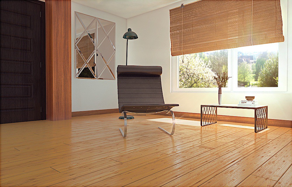 Sala de estar em 3d max mental ray imagem