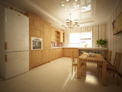 Country-house kitchen interior