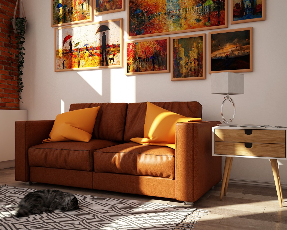 Wohnzimmer in 3d max vray 3.0 Bild