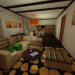 Guesthouse Arhyz in 3d max vray resim