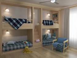 Children four-bed