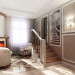 Balkon. 2 Optionen in 3d max vray Bild