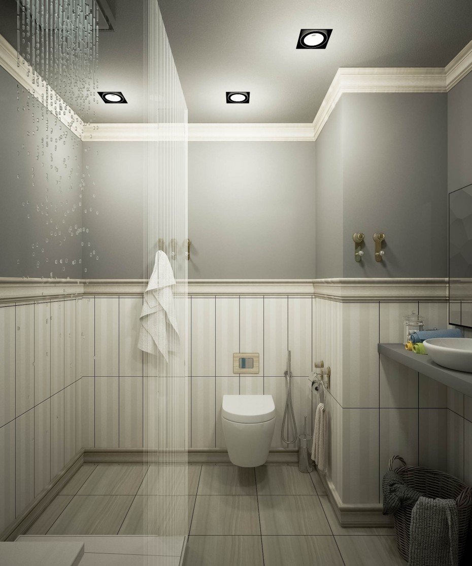 imagen de cuarto de baño en 3d max vray