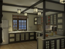 Japanese-style kitchen