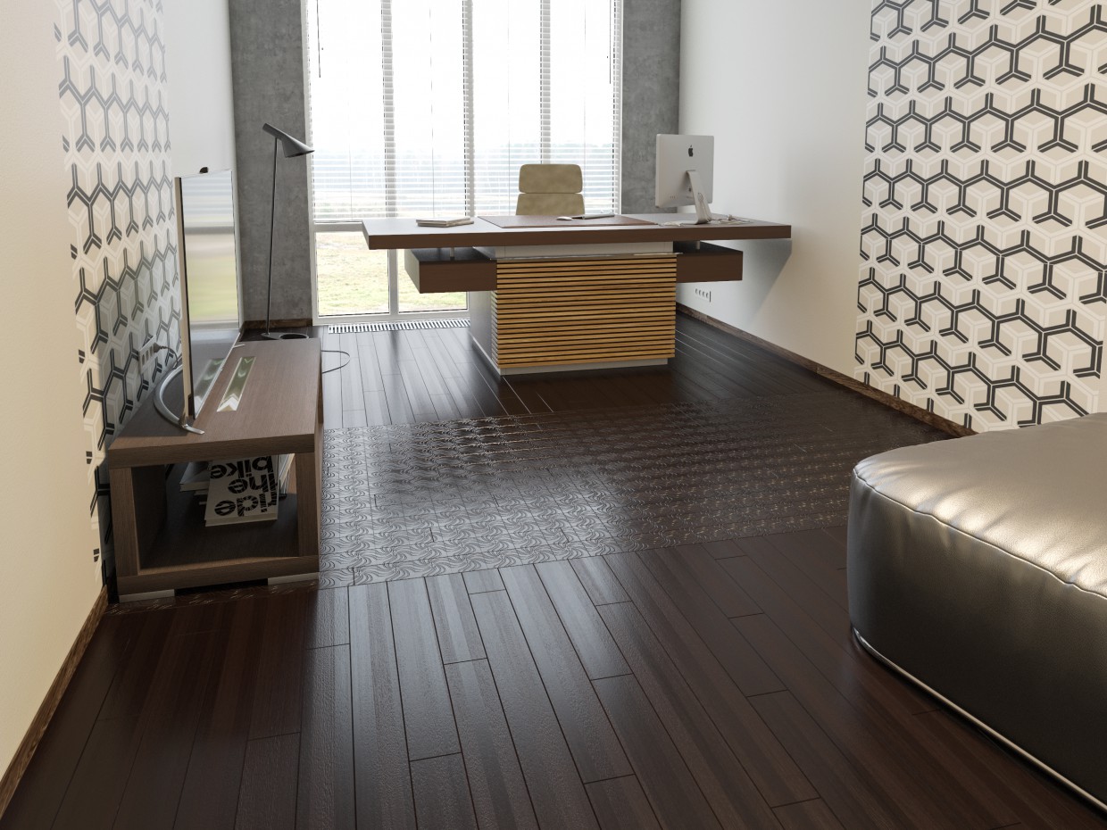 Piso de textura em 3d max vray imagem