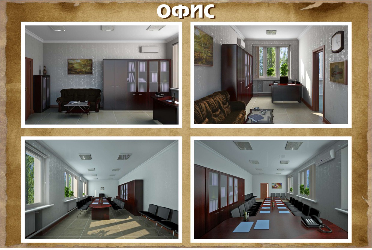 Slavyansk ofis No: 2 in 3d max vray 3.0 resim