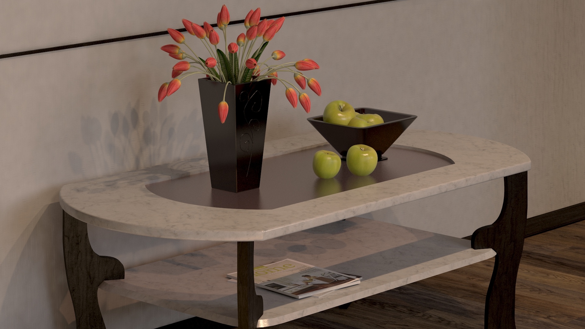 Meine Studienarbeit ist abgeschlossen in 3d max vray 3.0 Bild