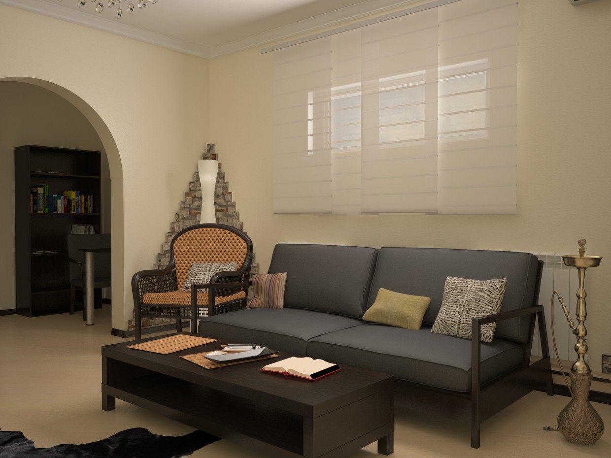 imagen de Mi casa en 3d max vray