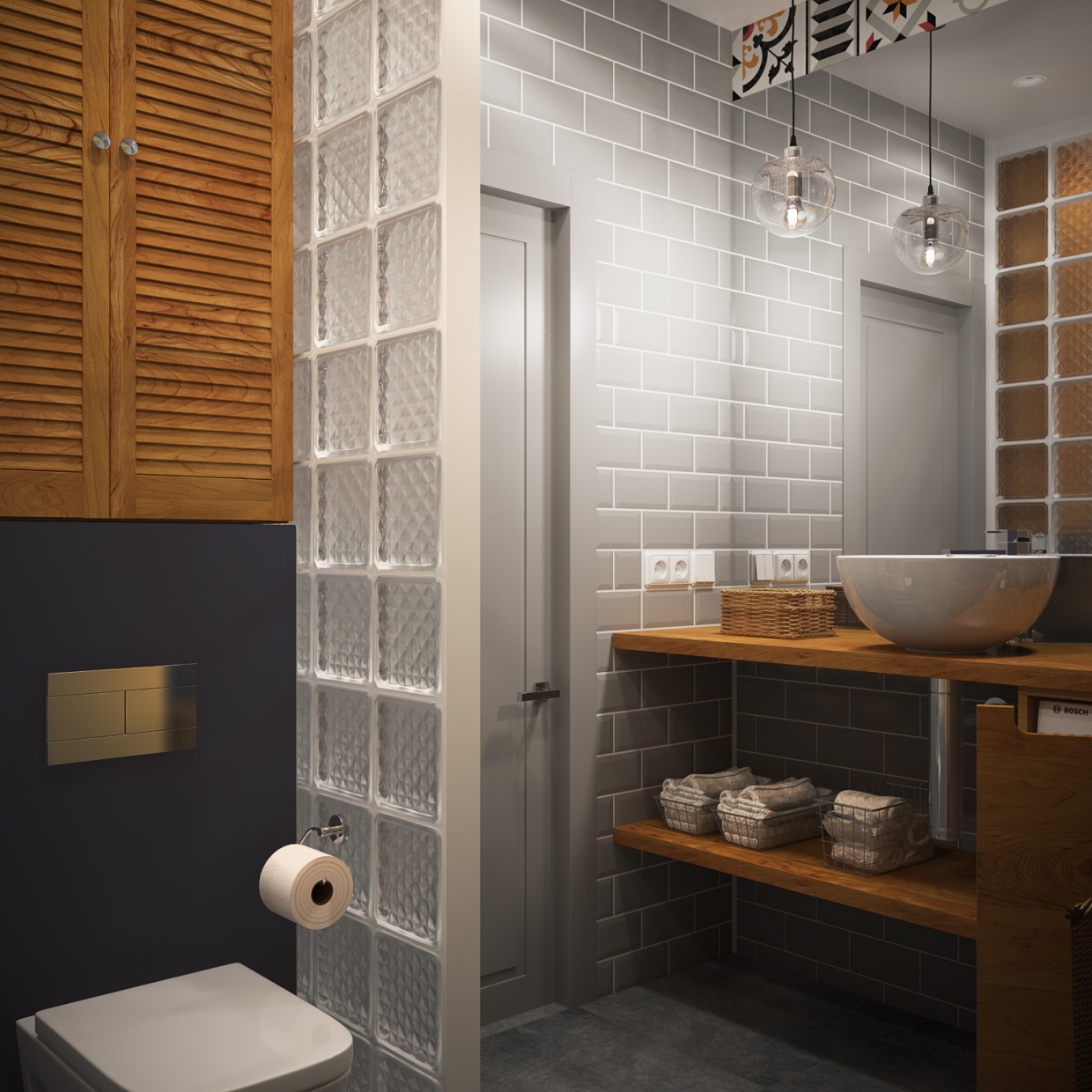 Lavatory in 3d max vray 3.0 image