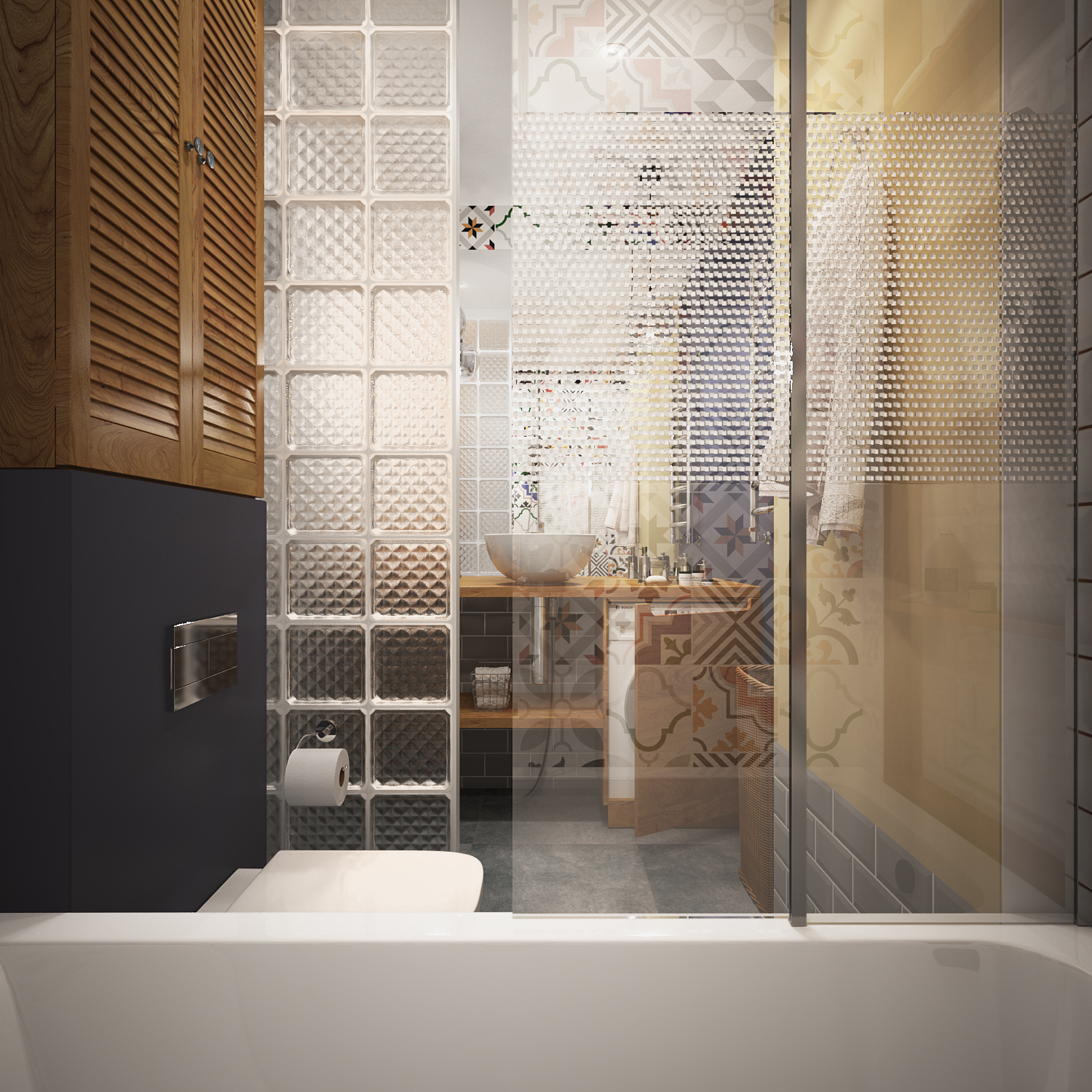 Lavatory in 3d max vray 3.0 image