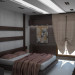 Quarto + sala em 3d max vray imagem