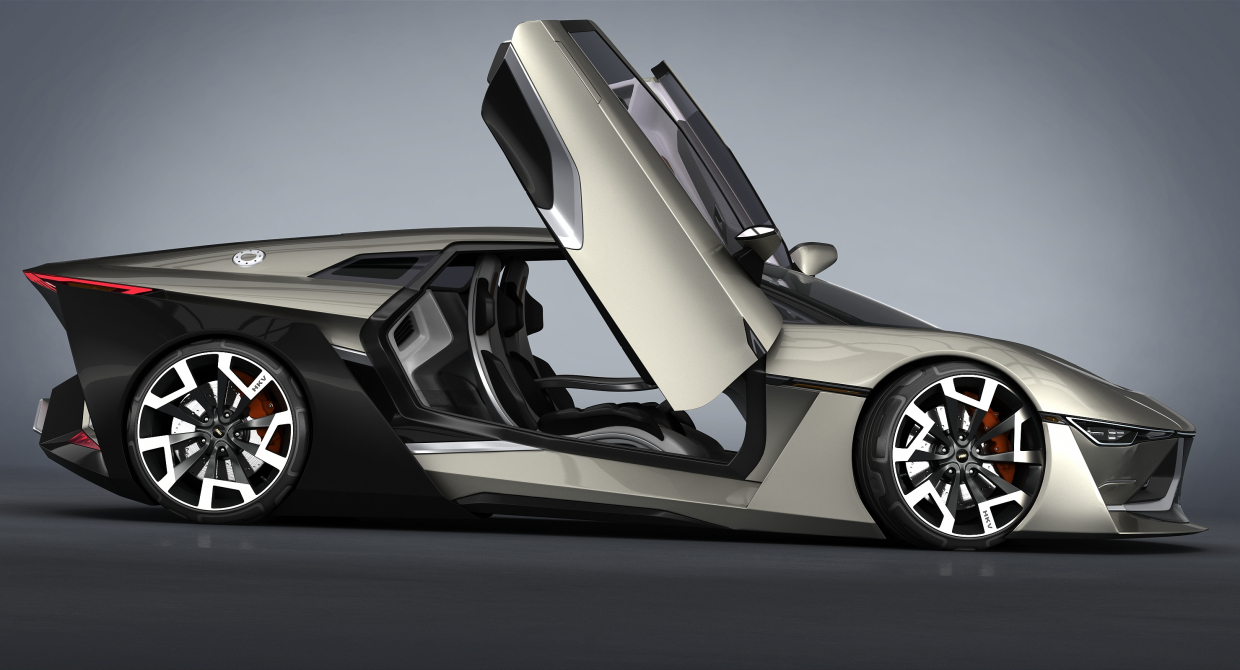 HKV Coupe in 3d max vray 3.0 resim