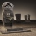 Monumenti commemorativi in 3d max corona render immagine