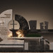 Monumenti commemorativi in 3d max corona render immagine