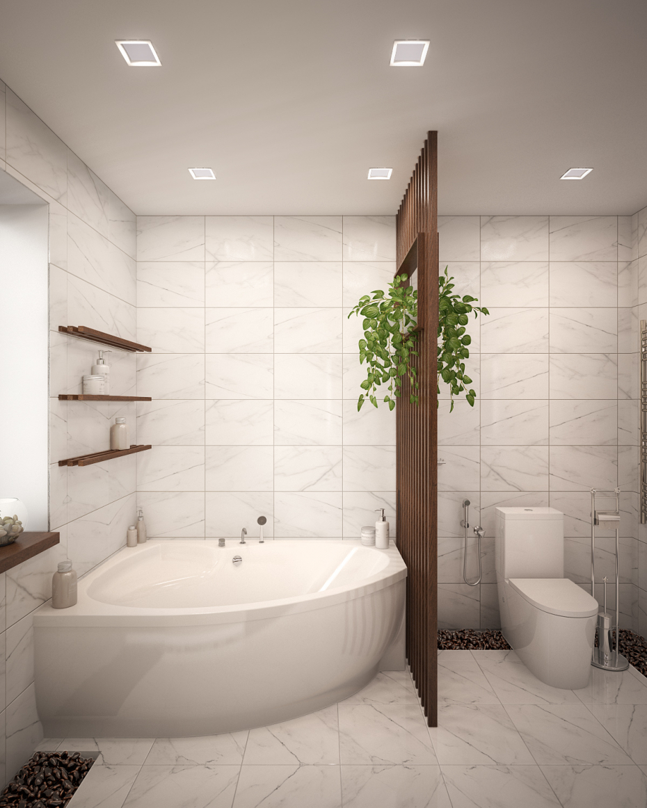 Un bagno "biorelax" in 3d max vray 3.0 immagine