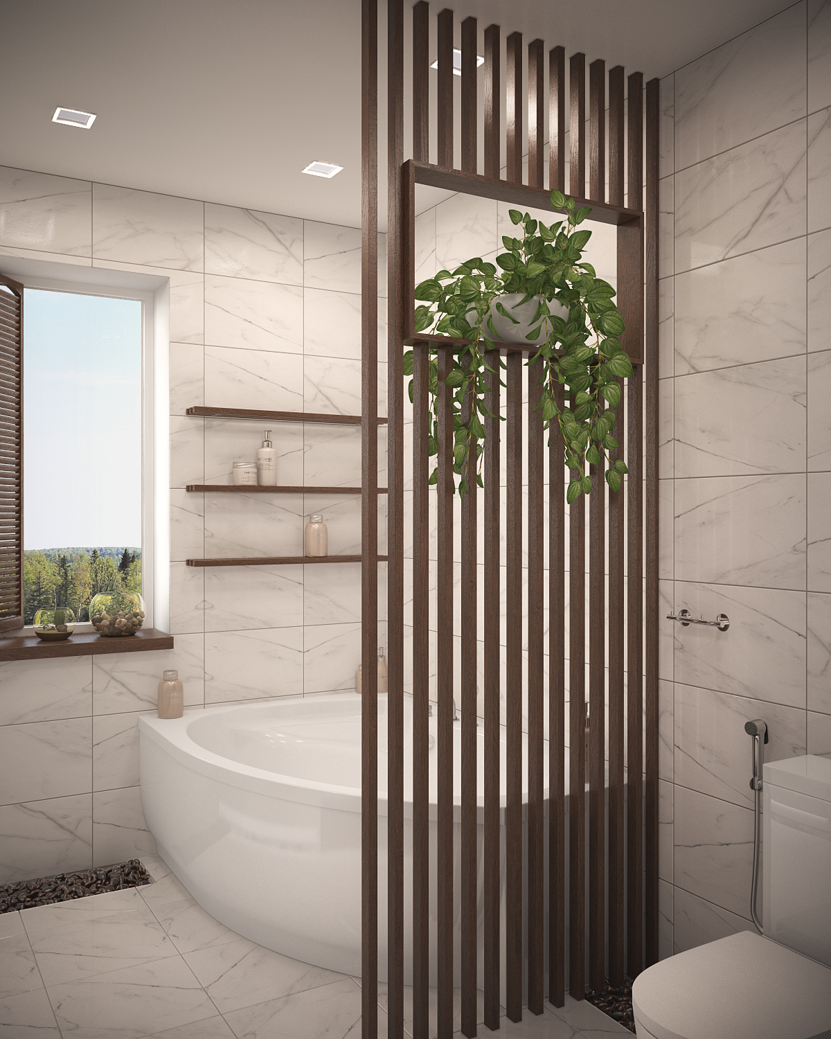 Un bagno "biorelax" in 3d max vray 3.0 immagine