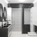 Baño blanco y negro