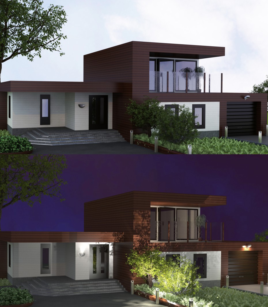 imagen de casa by_TRS en 3d max vray 2.5