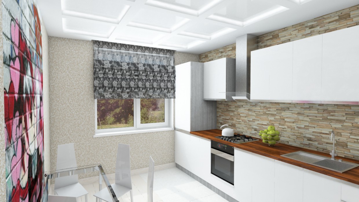 CUISINE dans 3d max vray image