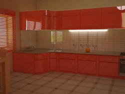 dormitorio, cocina