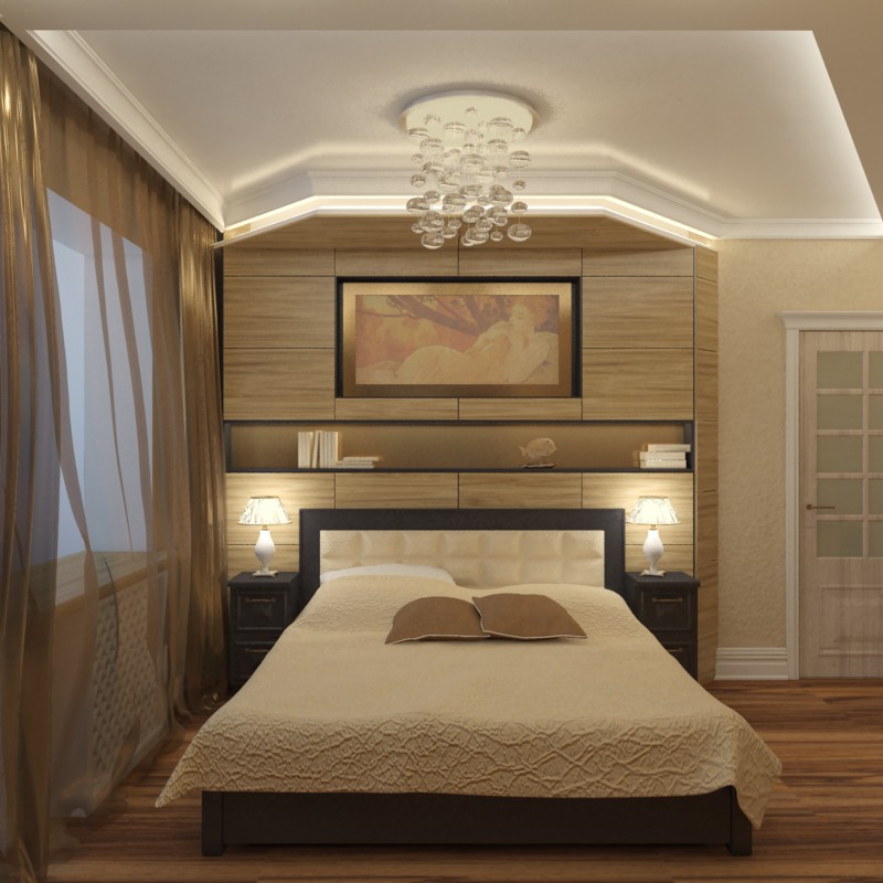 Quarto em 3d max vray imagem