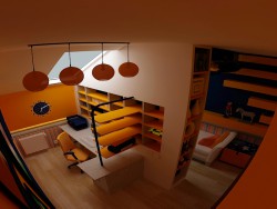 Schlafzimmer für jungen