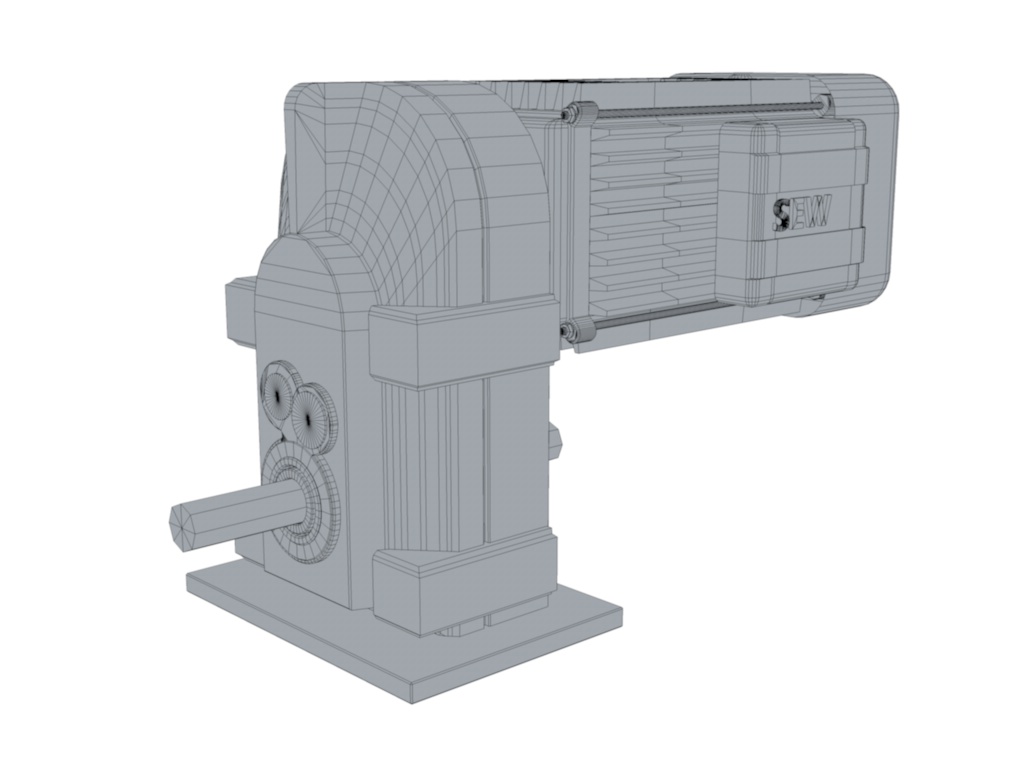 imagen de Visualización de la puerta del sitio en Cinema 4d vray 1.5