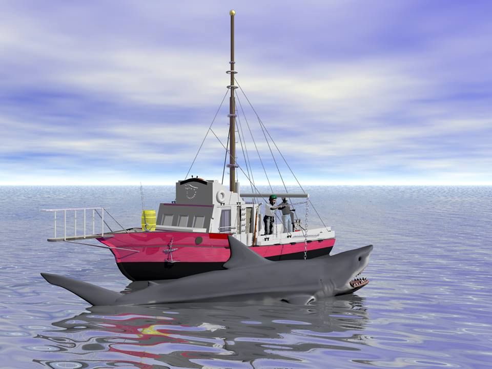 Scena da JAWS-My Orca boat in Daz3d Other immagine