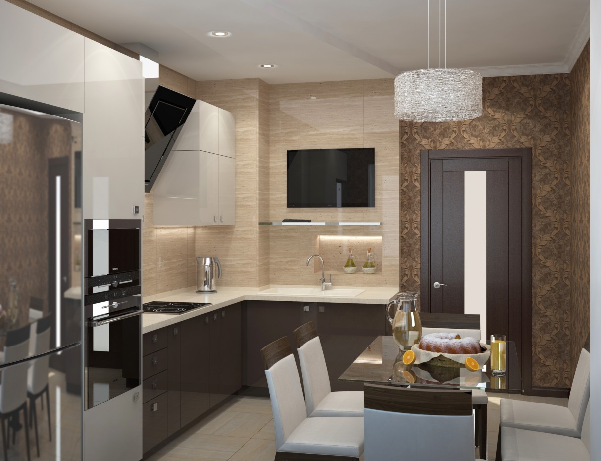 Cucina in 3d max vray immagine