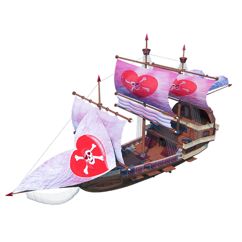 Valentine's ship in 3d max vray 3.0 image