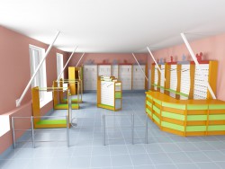 Negozio di vestiti per bambini