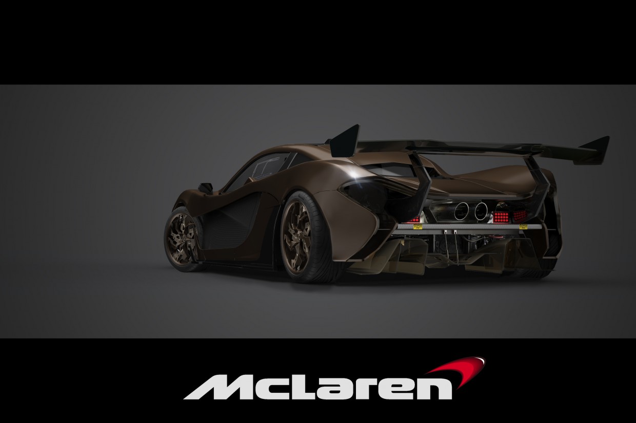 Mclaren p1 GT in 3d max Other Bild