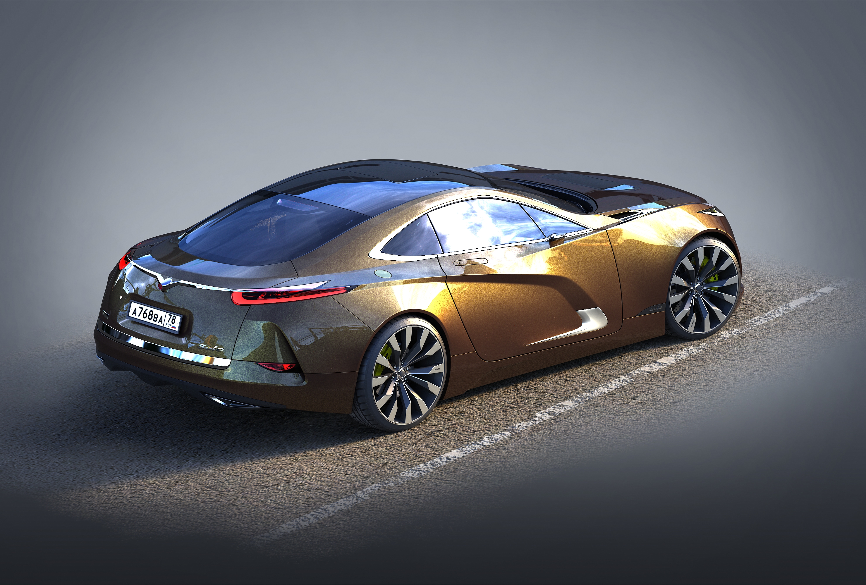 GAZ 5002 "SOLO" dans 3d max vray 3.0 image