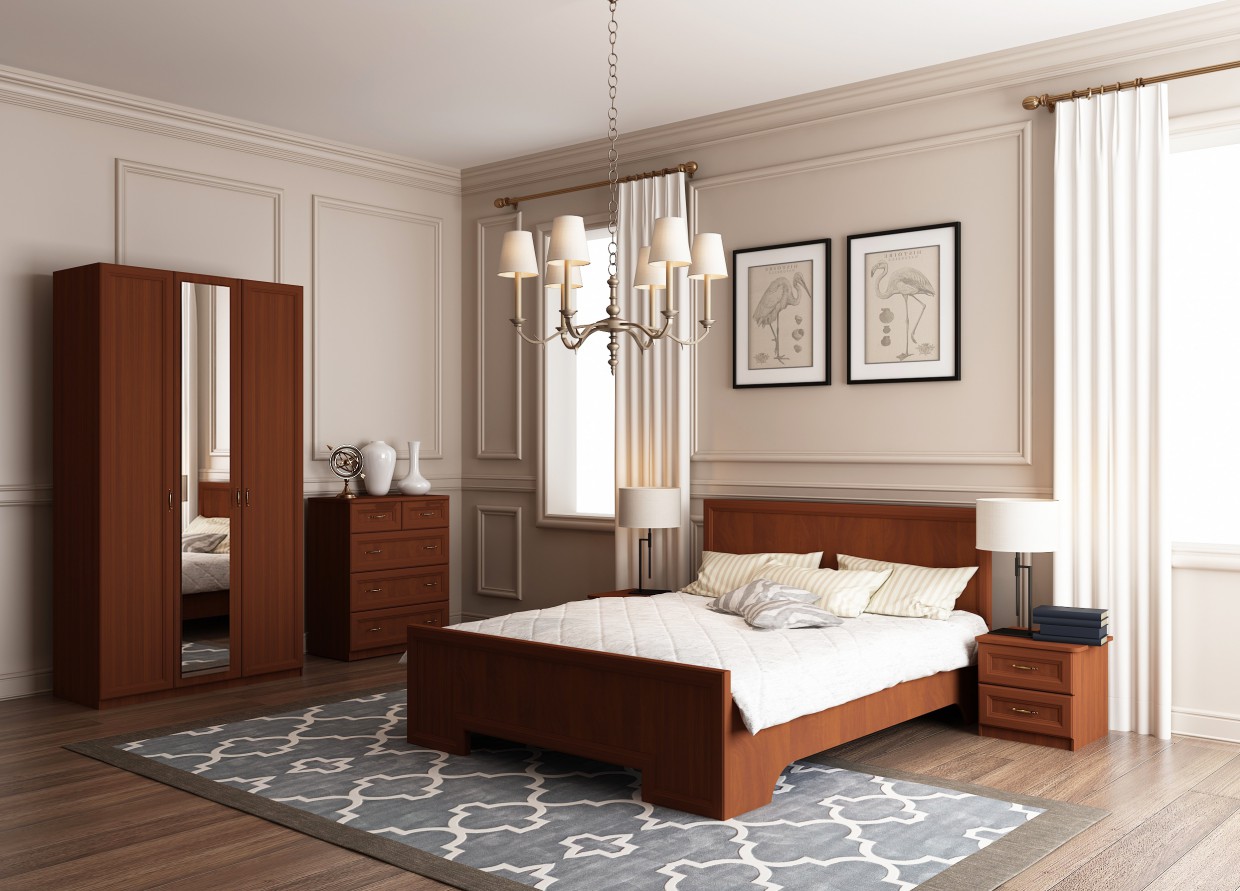 imagen de Dormitorio "Estilo" en 3d max vray 2.0