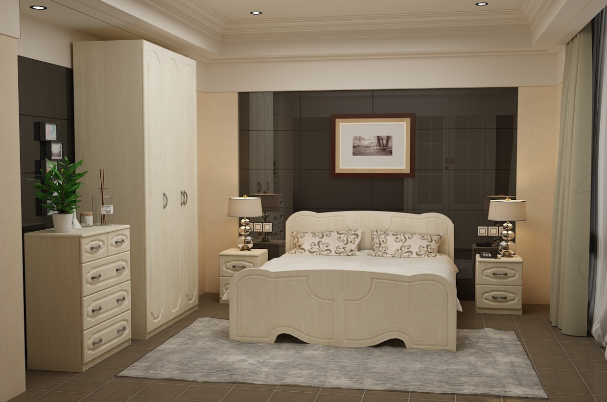 Quarto de pérola em 3d max vray 2.0 imagem