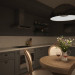 Cucina in 3d max vray immagine