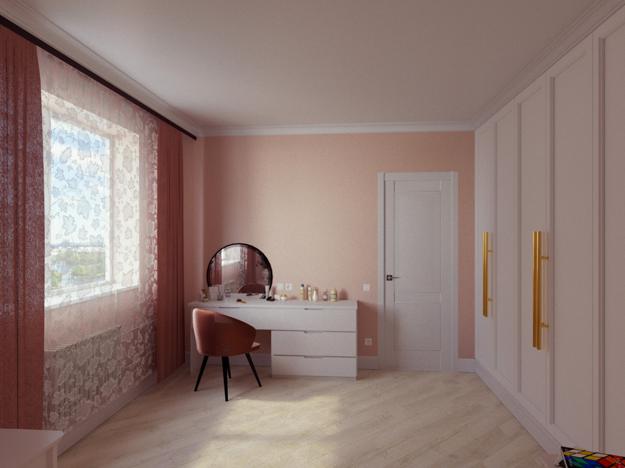 ROOM INTERIOR 002 в 3d max corona render зображення