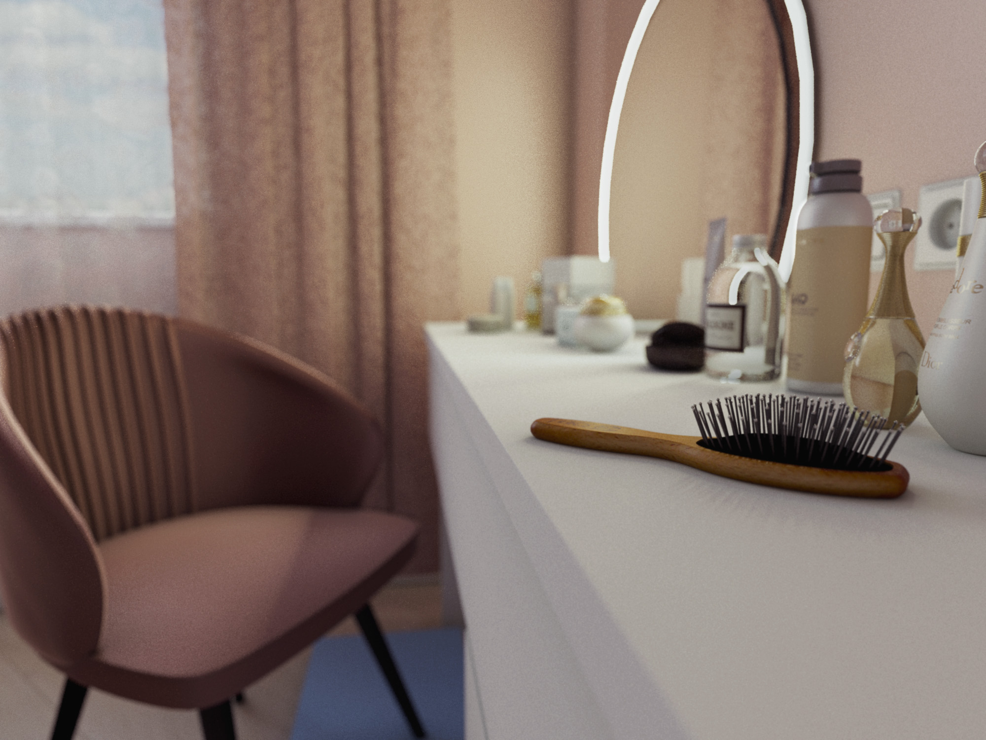 ROOM INTERIOR 002 в 3d max corona render изображение